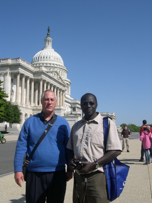 Comboni Missionaries on Lobby Day, photo by Cindy Browne