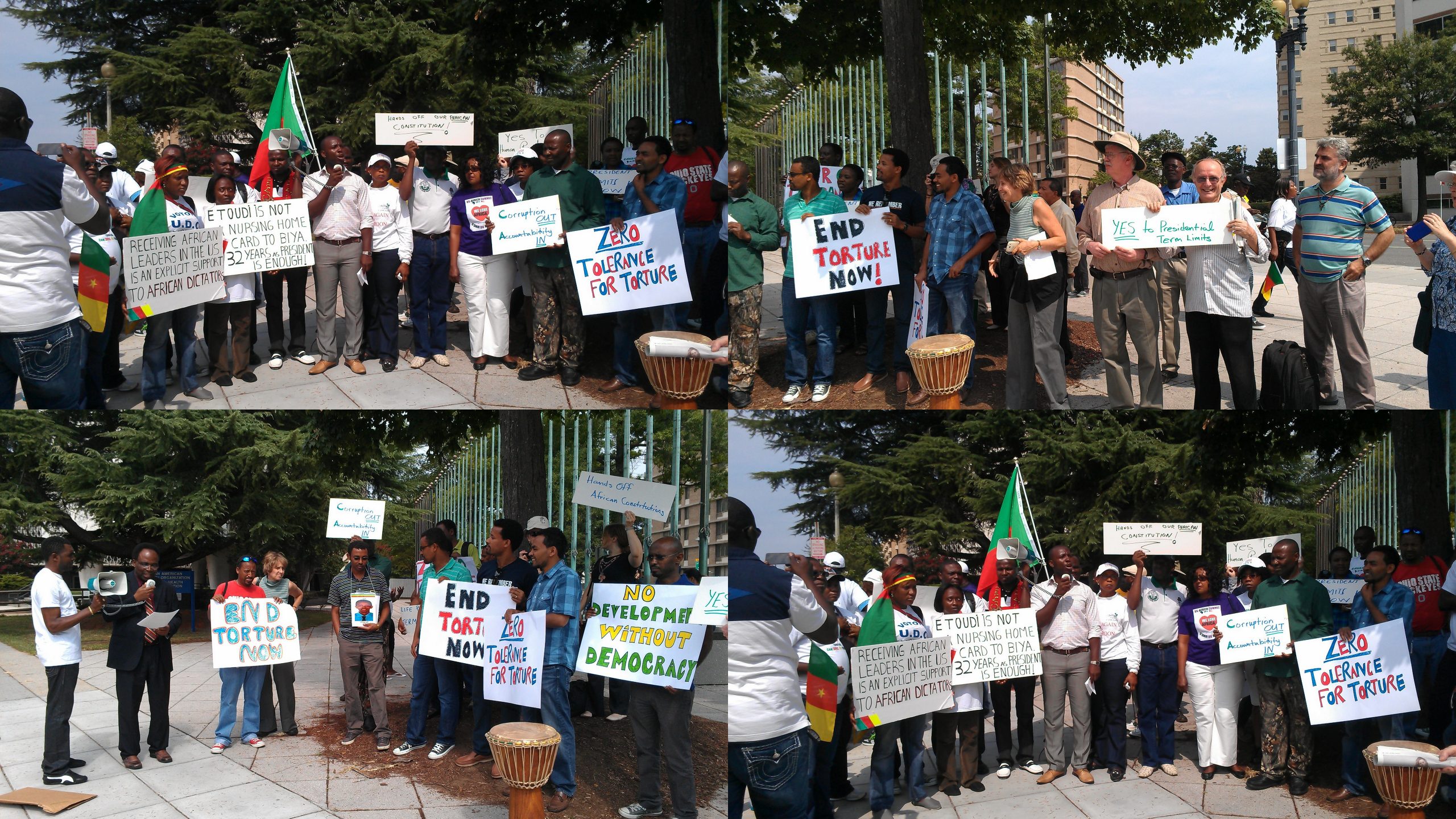 Protest in Washington DC