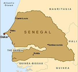 Independence Day for Senegal, April 4th