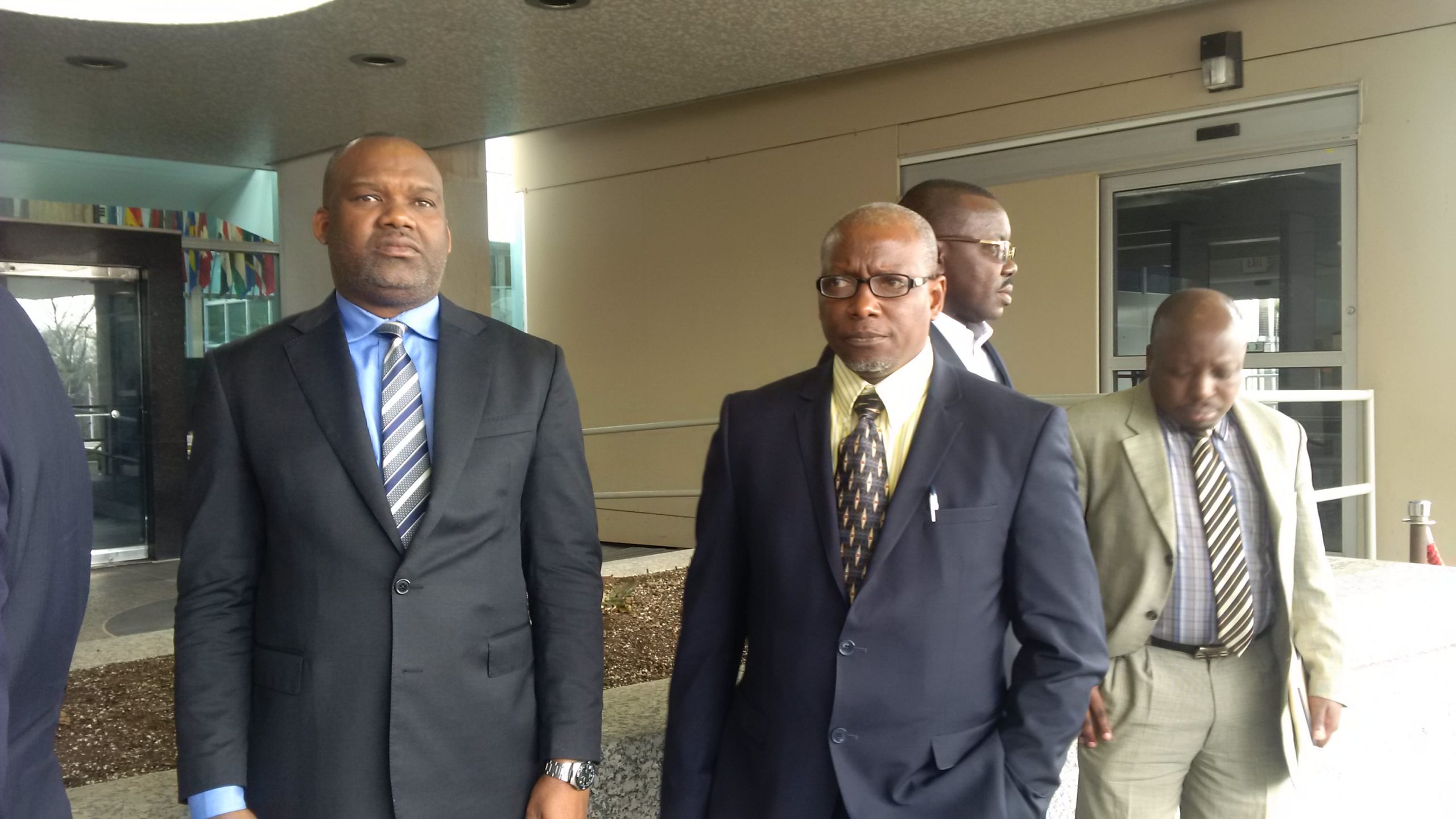 DRC Electoral Commission President Mr Corlneille Nangaa at US Department of State March 2016