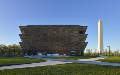 The Ghanaian-British Architect David Adjaye designed the National Museum of African American History and Culture in Washington