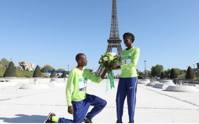 A Win for Kenya as Husband and Wife Win Paris Marathon