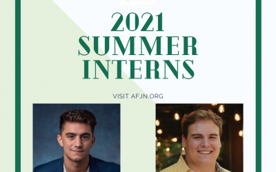 Welcome AFJN’s 2021 Summer Interns