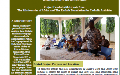 AFJN’s ACT Project July 2021 Report