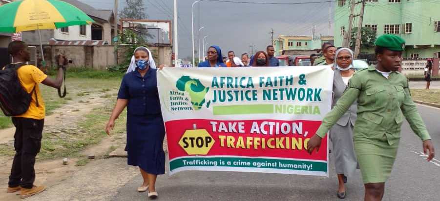 Advocacy on Human Trafficking In Uyo, Akwa Ibom State