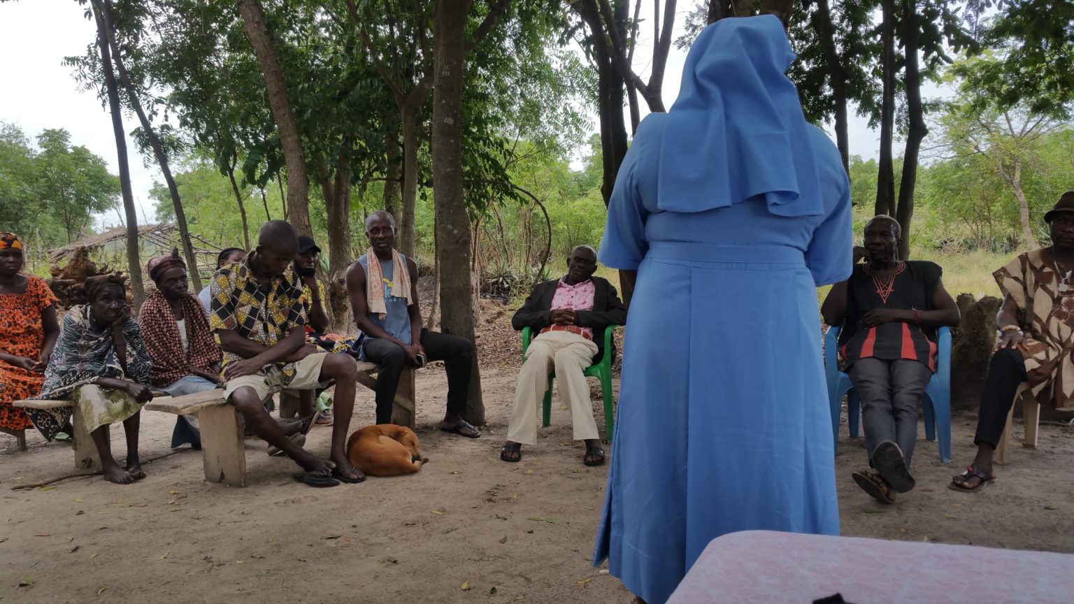 Town Hall Meeting in Kerlokpo Ghana