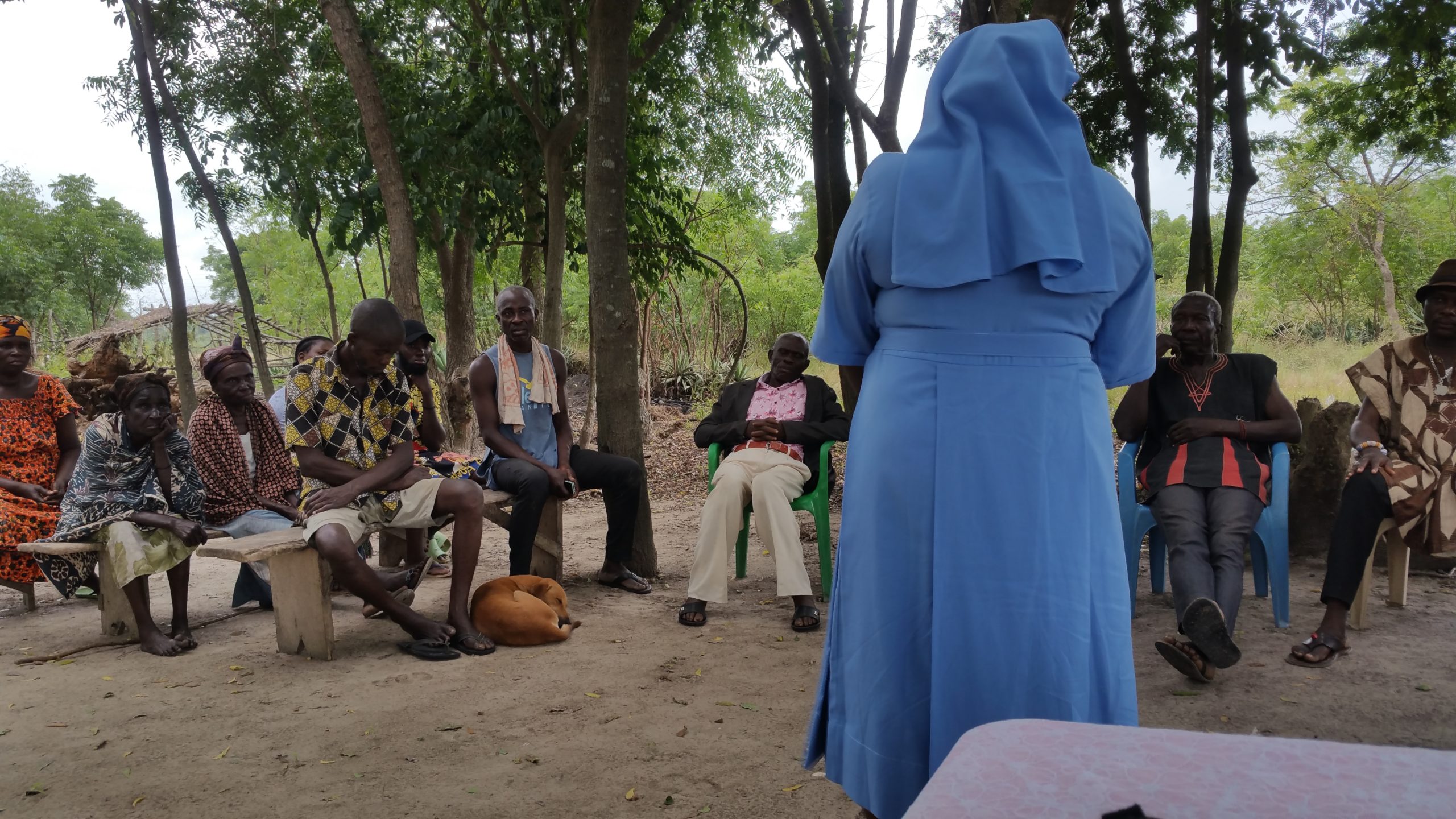 Town Hall Meeting in Kerlokpo Ghana