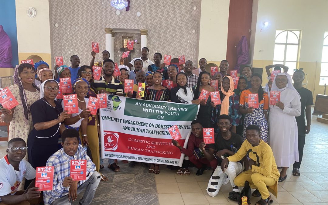 Youth in Abuja Nigeria say “No” to Domestic Servitude and Child Trafficking