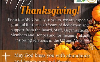 Happy Thanksgiving from AFJN