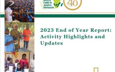 2023 AFJN End of Year Report: Activity Highlights & Activities