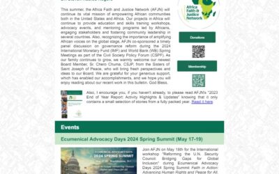 AFJN eBulletin | May 2024