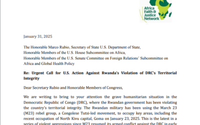 AFJN’s Urgent Call for U.S. Action Against Rwanda’s Violation of DRC’s Territorial Integrity