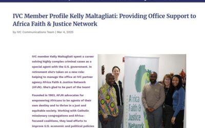 AFJN in the News: AFJN’s IVC Volunteer Kelly Maltagliati Featured in IVC Capital Corps Connector