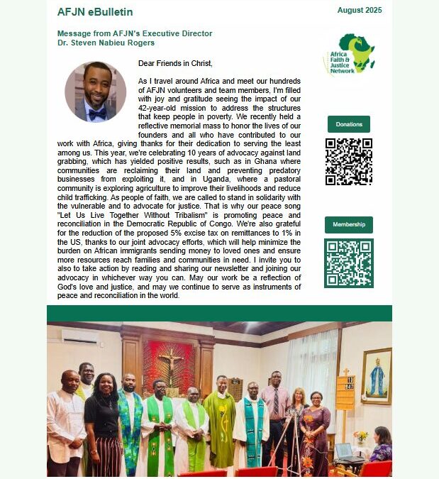 AFJN eBulletin | August 2025