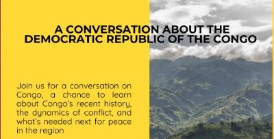 Event: A Conversation About the Democratic Republic of the Congo