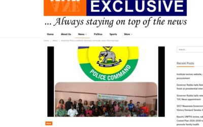 In the News – AFJN Women Empowerment Project Featured in Apex News Exclusive