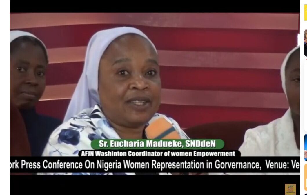 In the News – AFJN Nigeria WEP Press Conference Coverage in Catholic Television of Nigeria