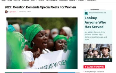 In the News – AFJN WEP Featured in Leadership