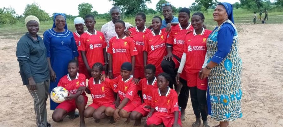 Monitoring the Progress of Soccer Girls in Tusani Ghana